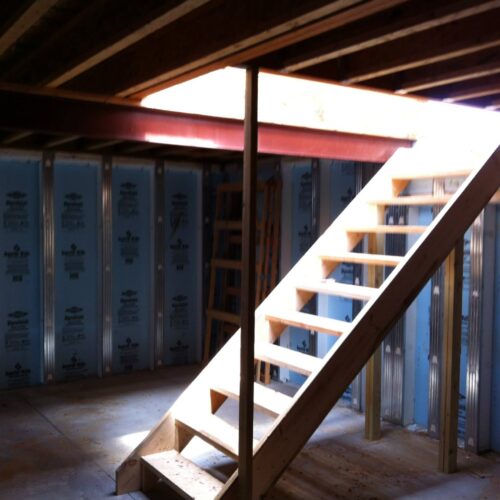 somerset home basement stairs
